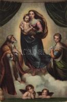 Sixtinische Madonna / Sistine Madonna s: Raffael Santi litho (fl)