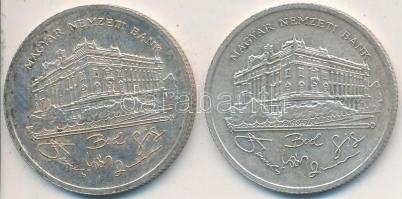 1992. 200Ft Ag "MNB" (2x) T:2