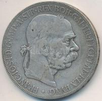 Ausztria 1900. 5K Ag T:3
Austria 1900. 5 Corona Ag C:F