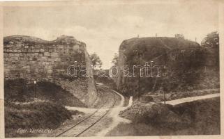 Eger, vasúti sín 'Kultura' kiadása (fa)