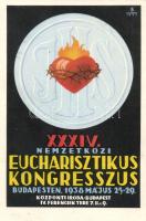 1938 XXXIV. Nemzetközi Eucharisztikus Kongresszus, reklam / advertisement (EK)