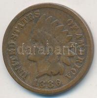 Amerikai Egyesült Államok 1886. 1c Br T:2-
USA 1886. 1 Cent Br C:VF
Krause KM# 90a