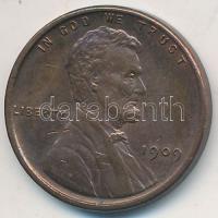 Amerikai Egyesült Államok 1909VDB 1c Br T:2
USA 1909VDB 1 Cent Br C:XF
Krause KM# 132
