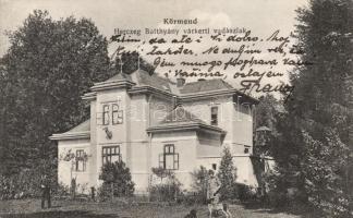 Körmend, Herceg Batthyányi várkerti vadászlak (fa)