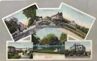 Zagreb, sanatorium, street, park