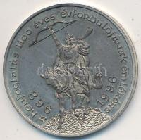 Bognár György (1944-) 1996. "A honfoglalás 1100 éves évfordulója emlékére / Szent István királyunk és az első magyar pénz emlékére" Ag emlékérem (5.69g/0.835/27mm) T:exPP