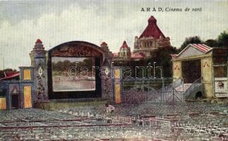 Arad, Cinema de vara, kertmozi / summer cinema (EK)