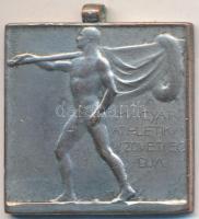 ~1910-1920. 3db klf ezüstözött Br sportérem T:2-