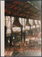 1996 Bp., A Vámház körúti csarnok felújítása, 2 db színes fotó, 18x24 cm