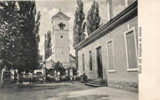 Brád, Református templom és iskola / church, school