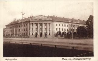 Nyíregyháza, Pénzügyigazgatóság