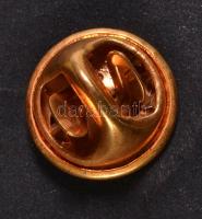 1992. Sport vívó tőr aranyozott fém kitűző T:1