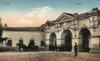 Arad, várkapu, Kerpel Izsó kiadása / castle gate