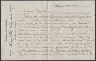1868-1928 2 db régi számla (Wirthl Károly fűszer-, anyag-, festék- és papírkereskedés; Dunántúli Tex...
