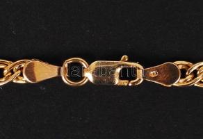 Arany (Au.) 14K nyaklánc, jelzett, h:48 cm, nettó:5 g/ Gold necklace