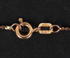 Arany (Au.) 14K nyaklánc, jelzett, h:44 cm, nettó:2,1 g/ Gold necklace