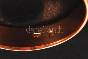 Arany (Au.) 14K karikagyűrű, jelzett, mérete:60, nettó:3,4g/ Gold ring