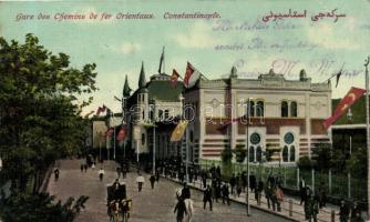 Constantinople, railway station (b)
