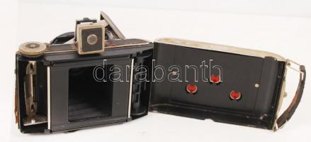 Super Sport Dolly fényképezőgép / camera with Carl Zeiss Jena, Compur-rapid shutter. Külseje kopott,...