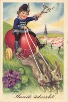 Easter, rabbits, Hungarian folklore s: Zsolt