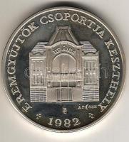 1982. "MÉE Keszthely" Ag 39g T:PP