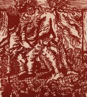 Ágotha Margit (1938-):15 db-os mappa. Litográfia, jelzett, sorszámozott