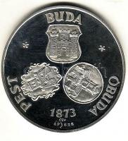 1973. "Budapest" Ag 21g T:PP