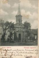 1899 Budapest IV. Újpest, Református templom, Schön Bernát kiadása (EK)