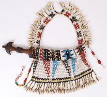 Arab dísztőr, klf díszítéssekkel, h:37 cm