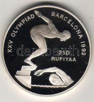 Maldív szigetek 1990. 250R Ag T:PP