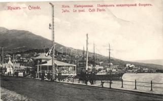 Yalta, quay, Cafe Florin (fa)