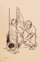 Ék Sándor, Alex Klein (1902-1975): Sally Bleistift in Amerika című könyvhöz készült illusztrációk, s...