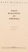 Ék Sándor, Alex Klein (1902-1975): Sally Bleistift in Amerika című könyvhöz készült illusztrációk, s...