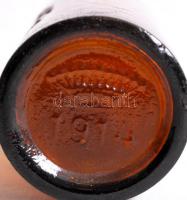 Dávid-csillagos barna sörösüveg "Schätz József söröspalackja, elidegeníthetetlen, 1914" fe...