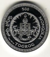 Mongólia 2005. 500T Ag T:PP