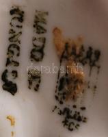 Zsolnay nyuszi, kézzel festett, hibátlan, jelzett / Zsolnay chinaware figure 7 cm