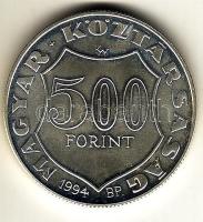1994. 500Ft Ag "Kossuth Lajos" T:PP tanúsítvánnyal