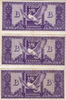 1946. 10.000.000B.-pengő (3x) T:II+ Csak egyszer hajtva (2x),II