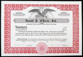 Amerikai Egyesült Államok 1926-1976. 6klf részvény T:I,I-,II,III
USA 1926-1976. 6pcs of different sh...