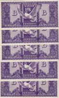 1946. 10.000.000B.-pengő (5x) T:I,I-