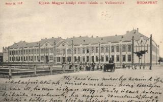 Budapest IV. Újpest, Magyar királyi elemi iskola (EK)