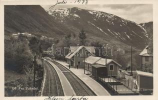 Vaksdal, railway station