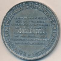 1861. "Ország Gyűlési Emlék" ezüstözött emlékérem T:2- kopott
Hungary 1861. "National...