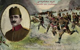 1913 Battle of Adrianople, Enver Pasha (cut)