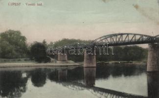 Budapest IV. Újpest, Vasúti híd