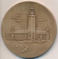 Svédország / Stockholm 1958. "Nemzetközi Urológiai Társaság XI. Kongresszusa" bronz emléké...