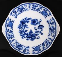 Jelzett csehszlovák süteményes készlet, d:23 és 16 cm, egyiken tányéron apró csorba