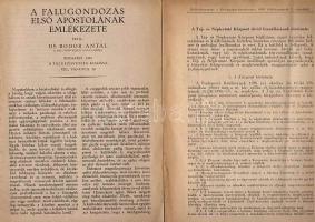 1924-1939 2 db falukutatással foglalkozó nyomtatvány