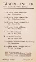 Domonkos István: A harcos levele falujához. Tábori levelek. Negyedik levél. Bp., Élet. Kiadói papírk...