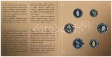 2010. 5Ft-200Ft 6klf db "Himnusz - Erkel / Kölcsey" dísztokos szett T:PP